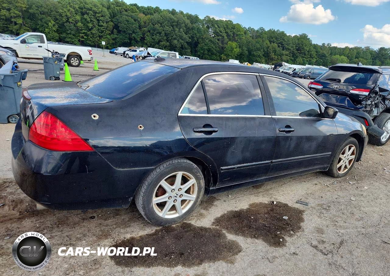 2007 Honda Accord Ex VIN:1HGCM66597A000625 - 3