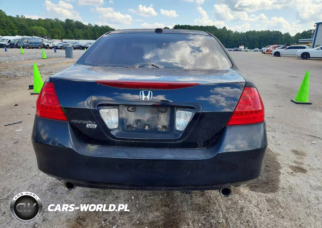 2007 Honda Accord Ex VIN:1HGCM66597A000625 - 6