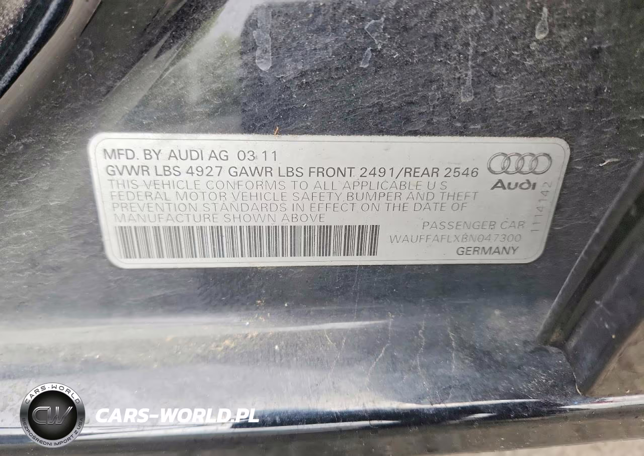 2011 Audi A4 Premium Plus VIN:WAUFFAFLXBN047300 - 12