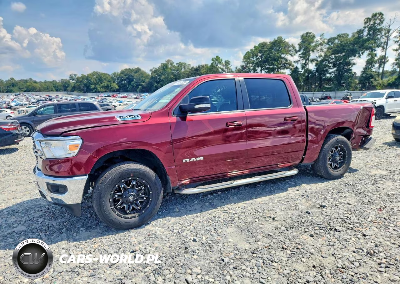 2022 Ram 1500 Big Horn-Lone Star VIN:1C6RRFFGXNN424517 - 1