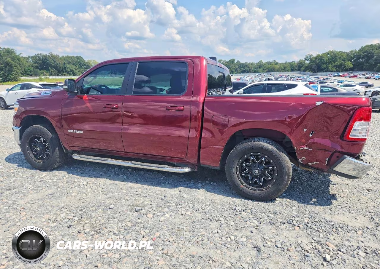 2022 Ram 1500 Big Horn-Lone Star VIN:1C6RRFFGXNN424517 - 2