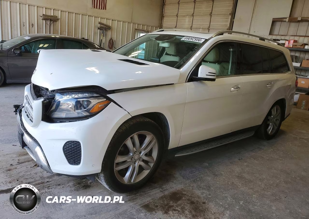 2017 Mercedes-Benz Gls 450 4Matic VIN:4JGDF6EE9HA771453 - 1
