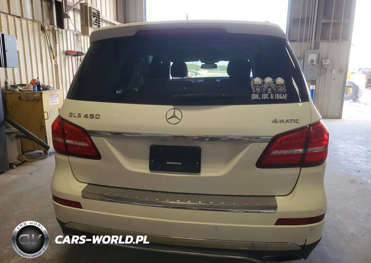 2017 Mercedes-Benz Gls 450 4Matic VIN:4JGDF6EE9HA771453 - 6