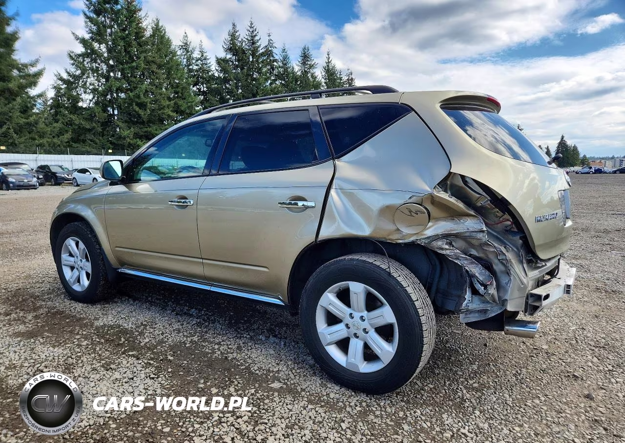 2006 Nissan Murano S VIN:JN8AZ08W96W546664 - 2