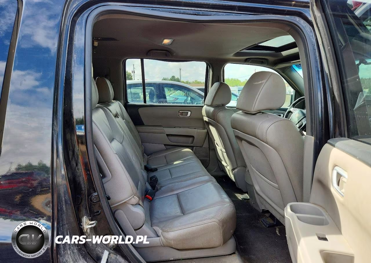 2012 Honda Pilot Exl VIN:5FNYF4H5XCB033506 - 11