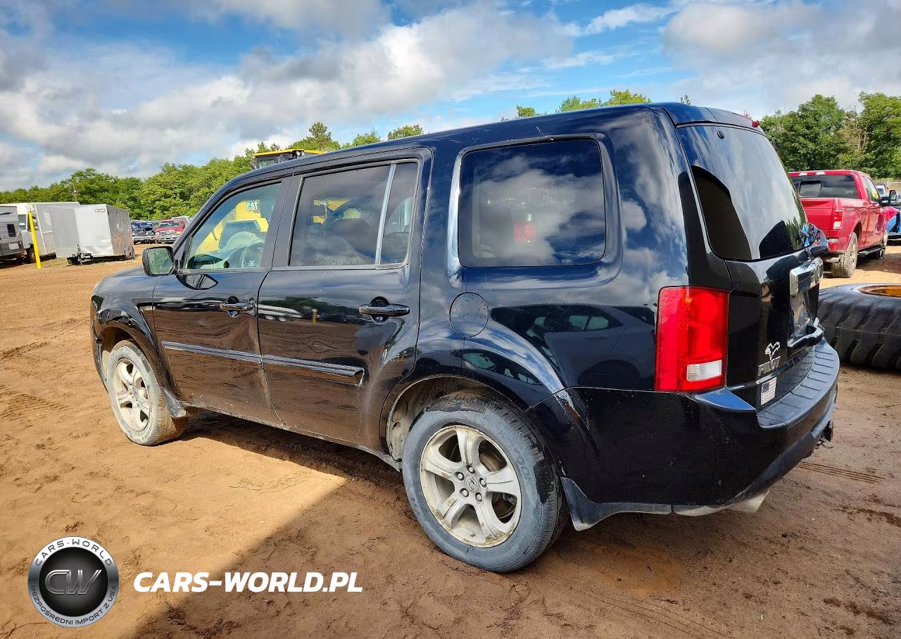 2012 Honda Pilot Exl VIN:5FNYF4H5XCB033506 - 2