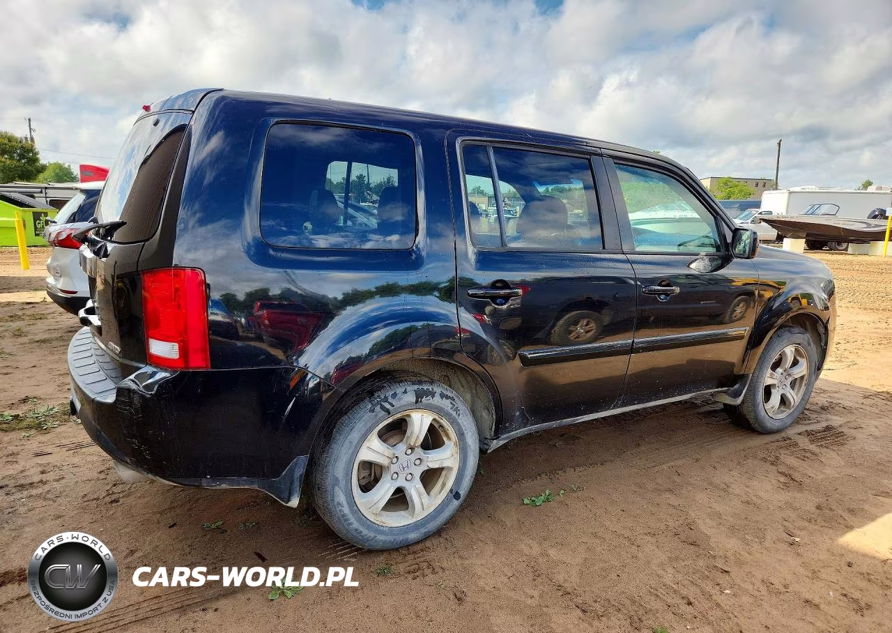 2012 Honda Pilot Exl VIN:5FNYF4H5XCB033506 - 3