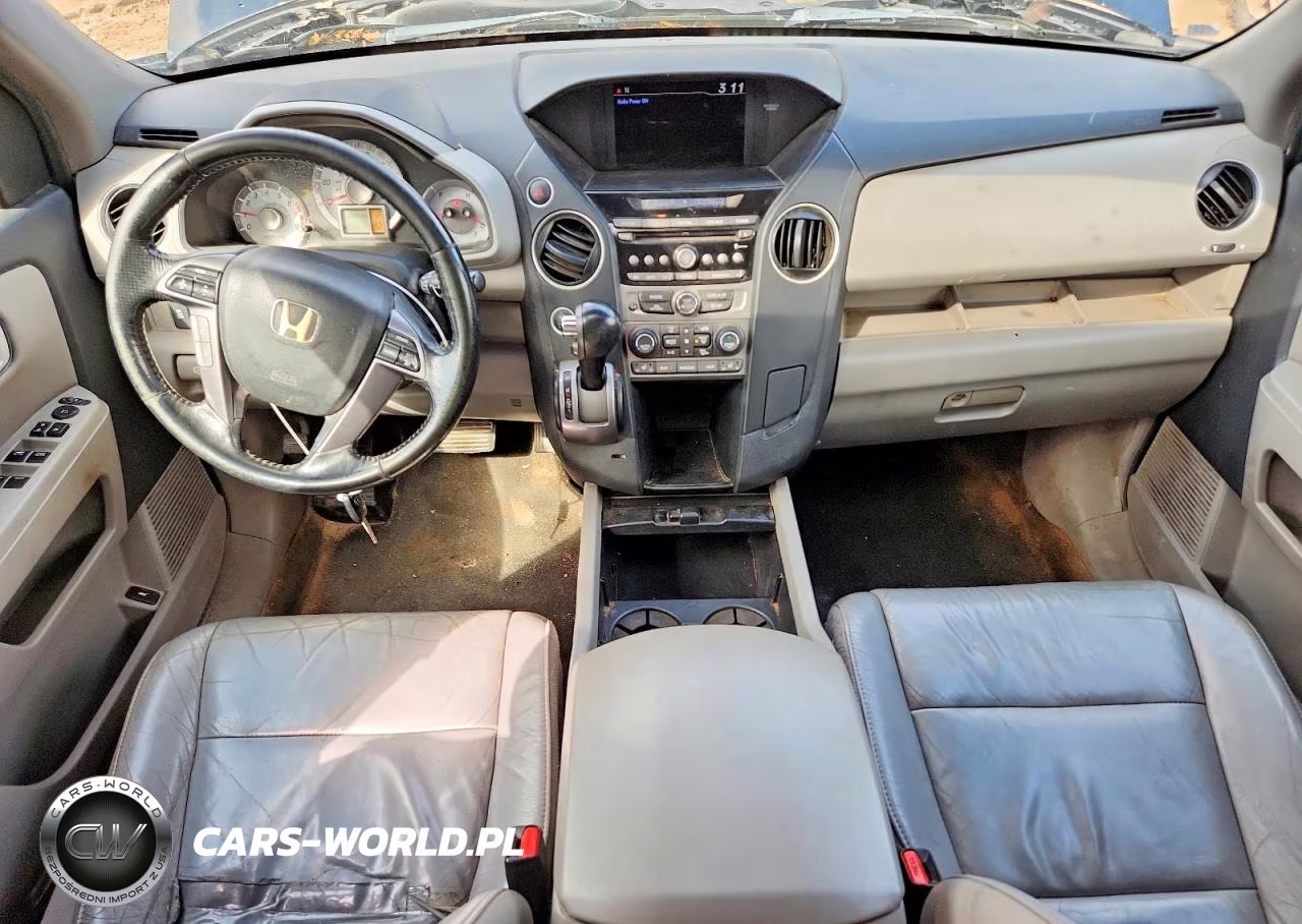 2012 Honda Pilot Exl VIN:5FNYF4H5XCB033506 - 8