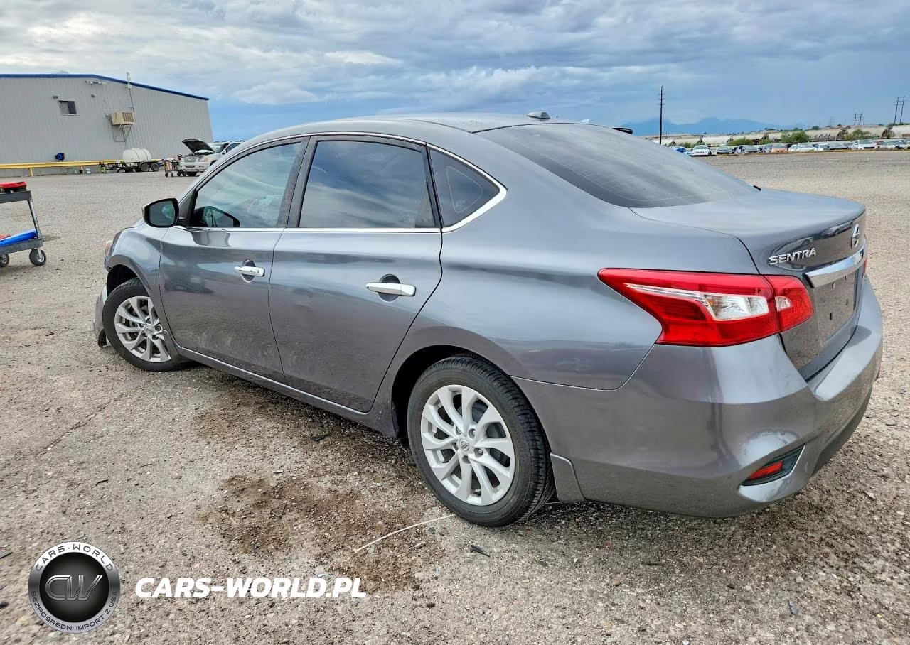 2018 Nissan Sentra Sv VIN:3N1AB7AP7JL656576 - 2