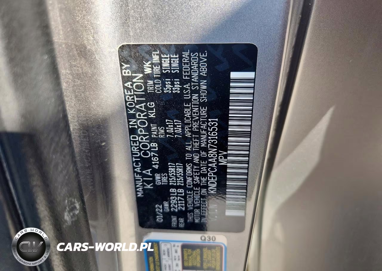 2022 Kia Seltos Lx VIN:KNDEPCAA8N7316531 - 13