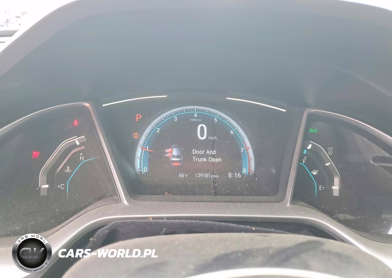 2017 Honda Civic Ex VIN:2HGFC2F70HH558702 - 9