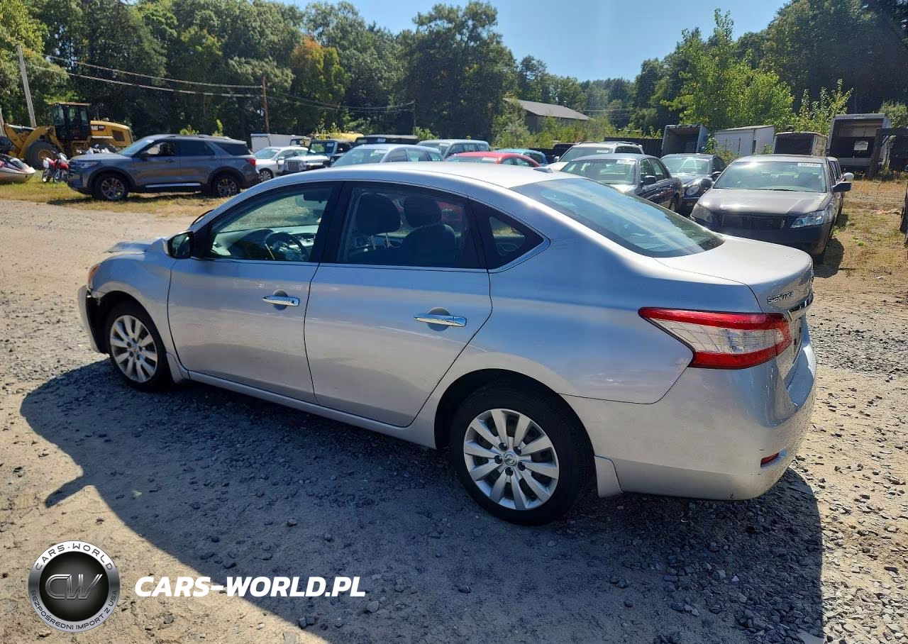 2015 Nissan Sentra Sv VIN:3N1AB7APXFL695718 - 2