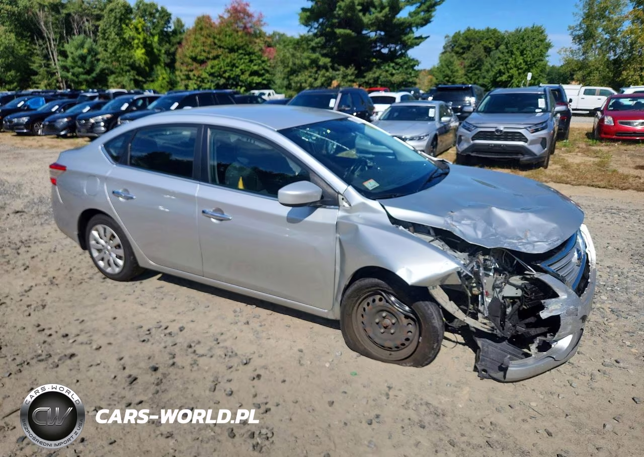 2015 Nissan Sentra Sv VIN:3N1AB7APXFL695718 - 4