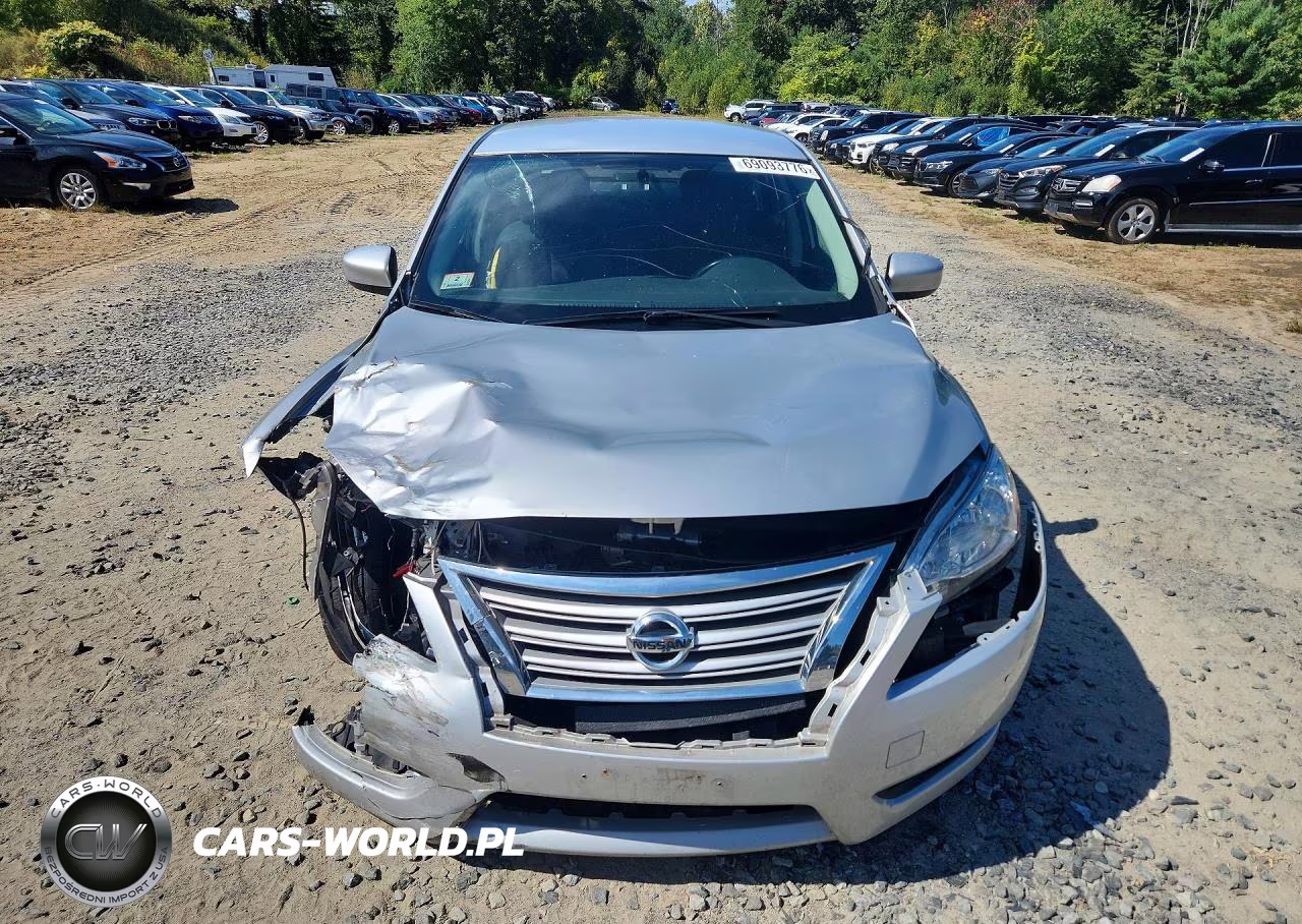 2015 Nissan Sentra Sv VIN:3N1AB7APXFL695718 - 5