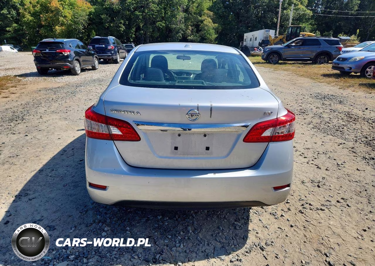 2015 Nissan Sentra Sv VIN:3N1AB7APXFL695718 - 6