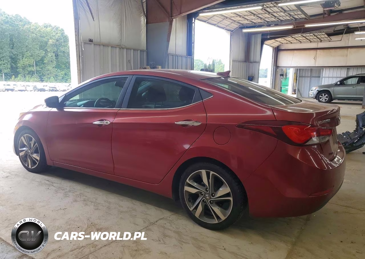 2015 Hyundai Elantra Limited VIN:5NPDH4AE5FH633780 - 2