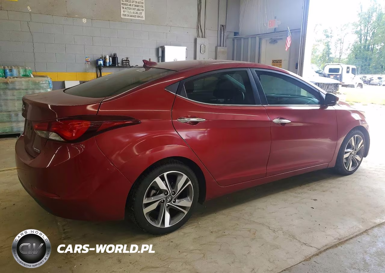 2015 Hyundai Elantra Limited VIN:5NPDH4AE5FH633780 - 3