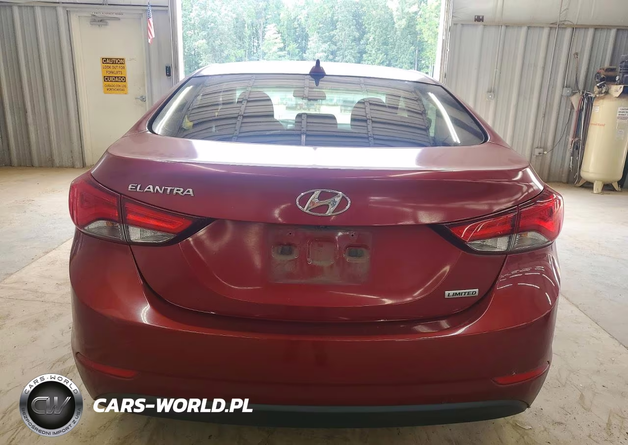 2015 Hyundai Elantra Limited VIN:5NPDH4AE5FH633780 - 6