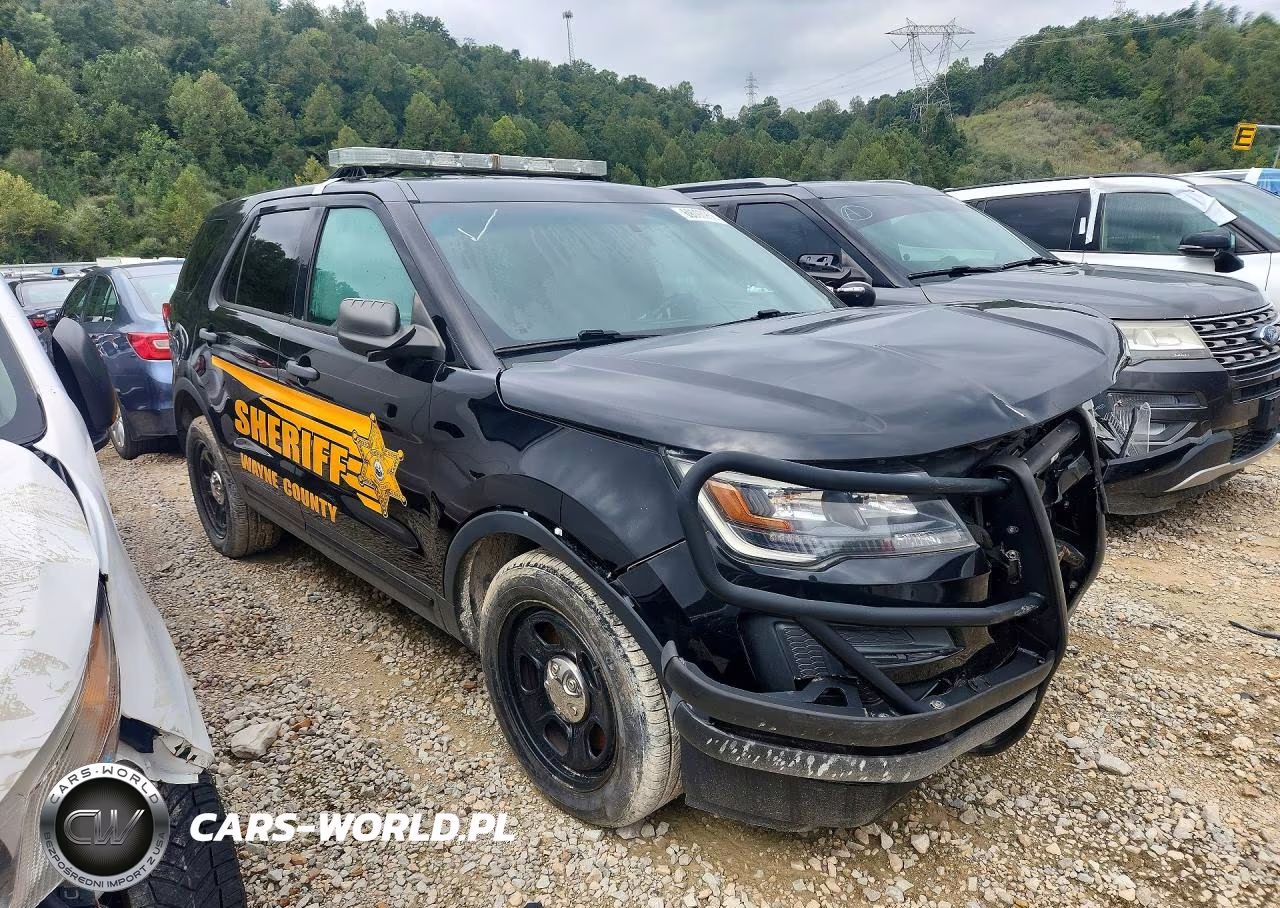 2017 Ford Explorer Police Interceptor VIN:1FM5K8AR1HGD07140 - 4