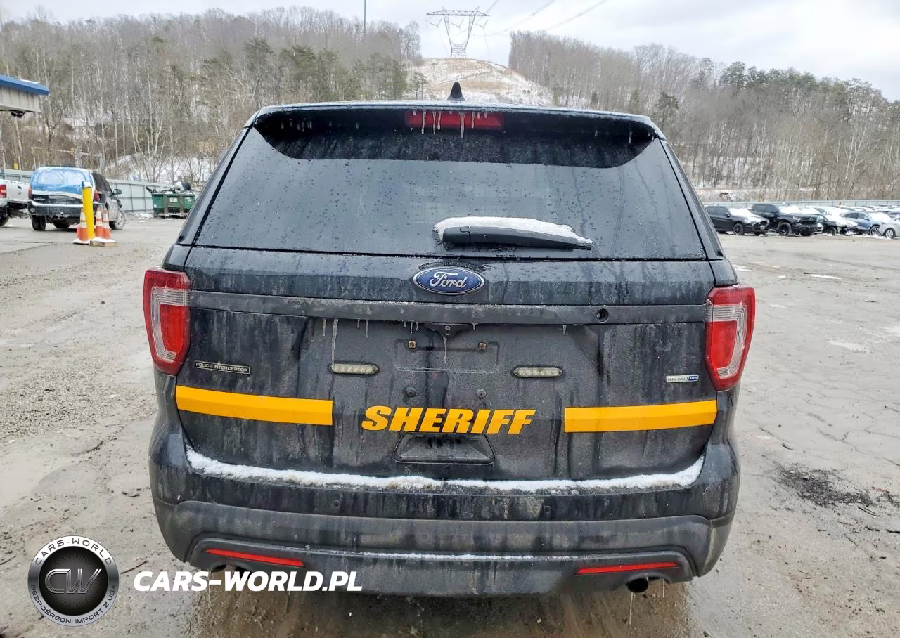 2017 Ford Explorer Police Interceptor VIN:1FM5K8AR1HGD07140 - 6
