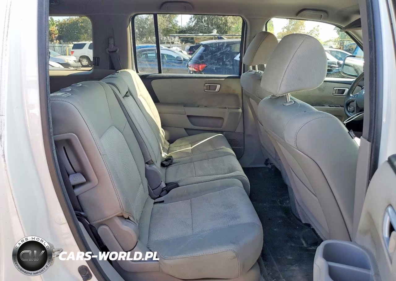 2014 Honda Pilot Lx VIN:5FNYF3H27EB010753 - 11