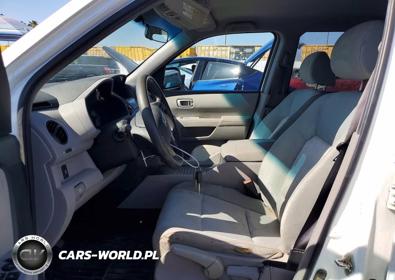 2014 Honda Pilot Lx VIN:5FNYF3H27EB010753 - 7