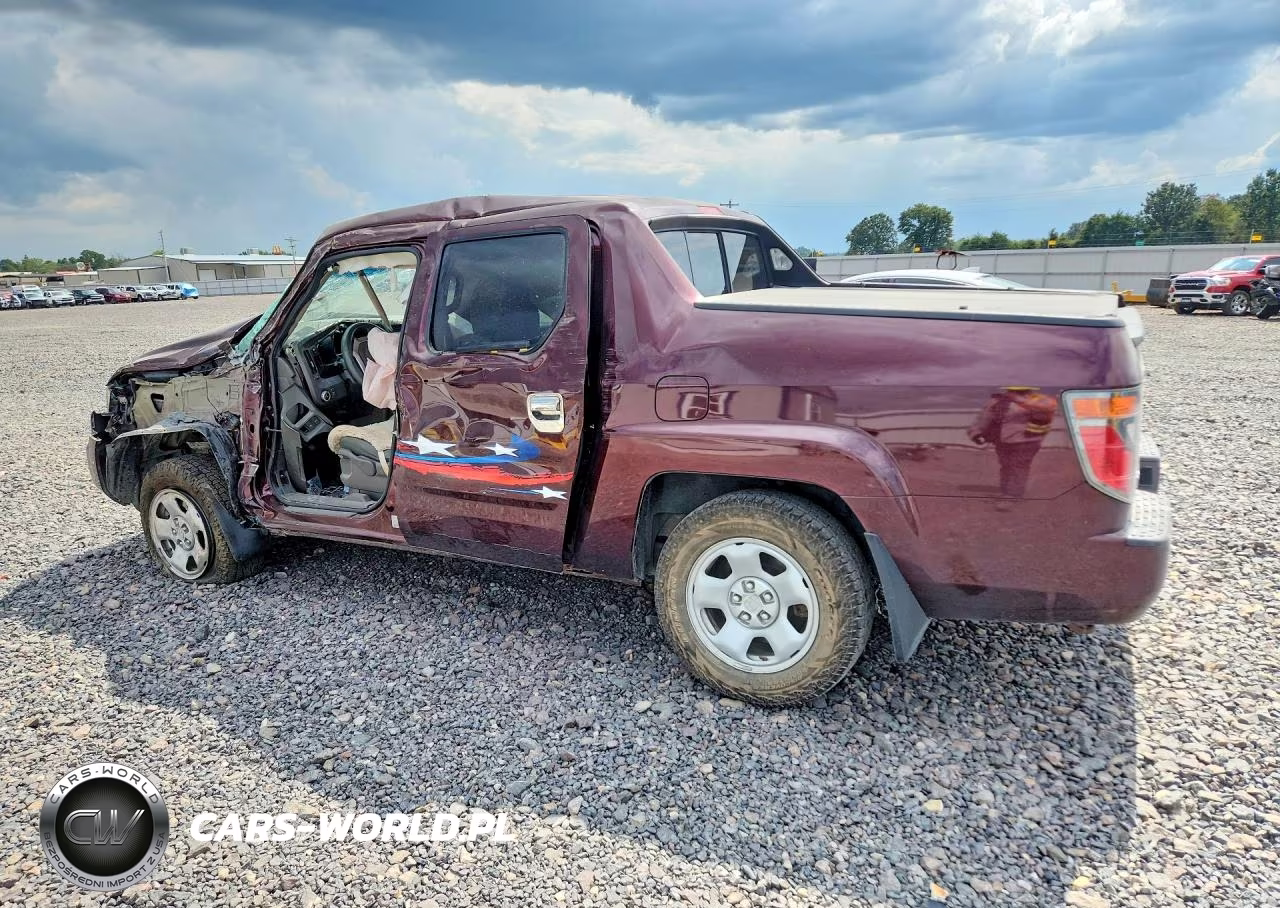 2007 Honda Ridgeline Rt VIN:2HJYK16277H530530 - 2
