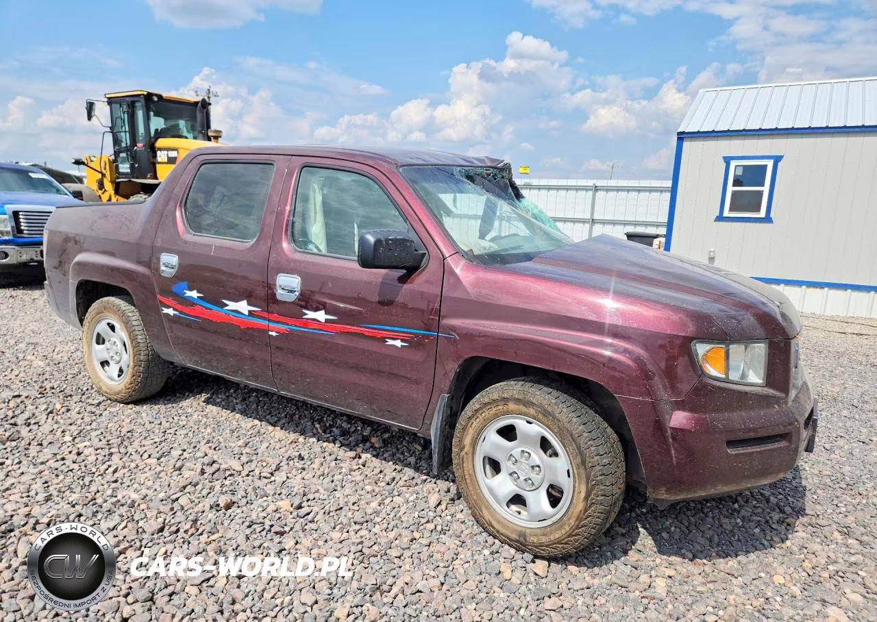 2007 Honda Ridgeline Rt VIN:2HJYK16277H530530 - 4