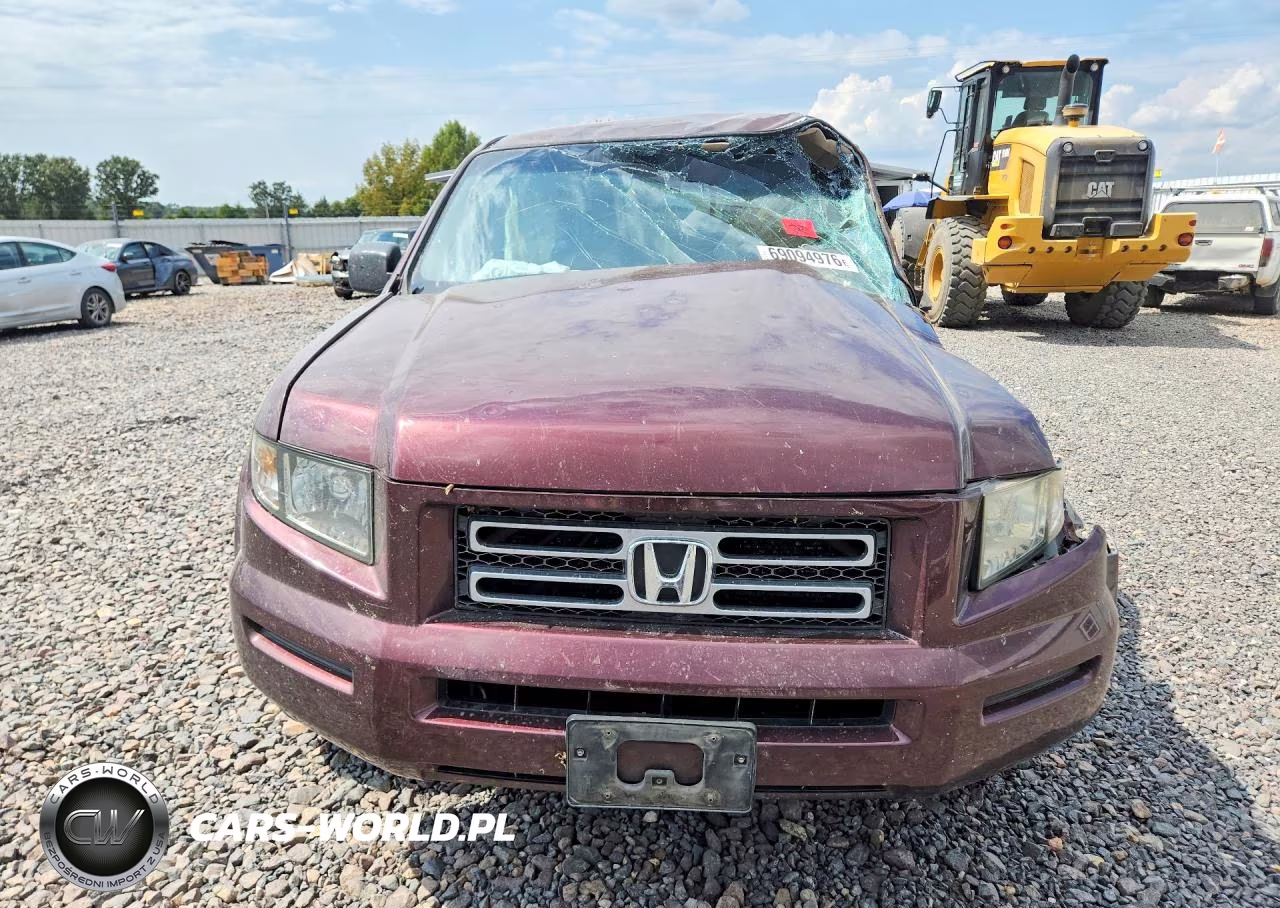 2007 Honda Ridgeline Rt VIN:2HJYK16277H530530 - 5
