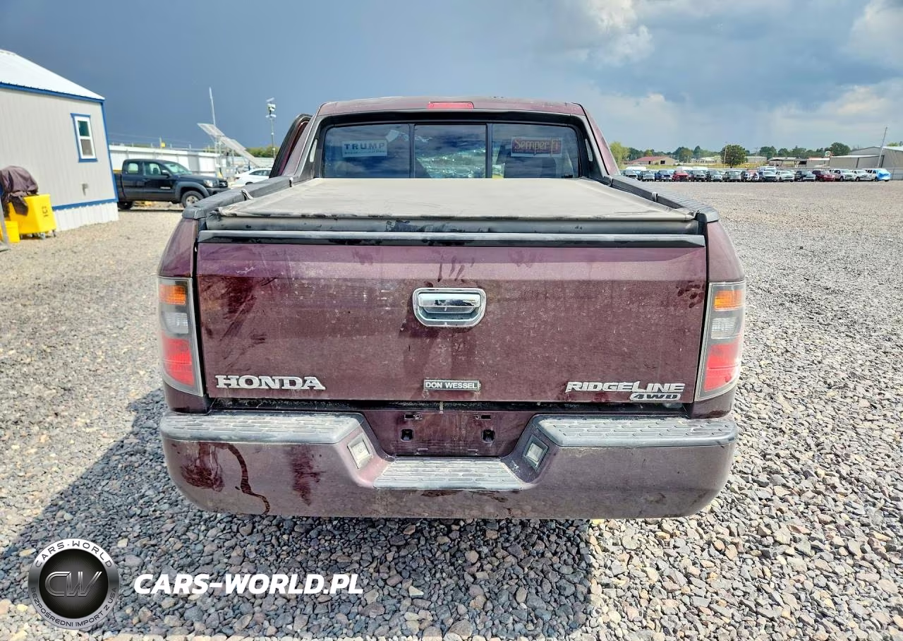 2007 Honda Ridgeline Rt VIN:2HJYK16277H530530 - 6