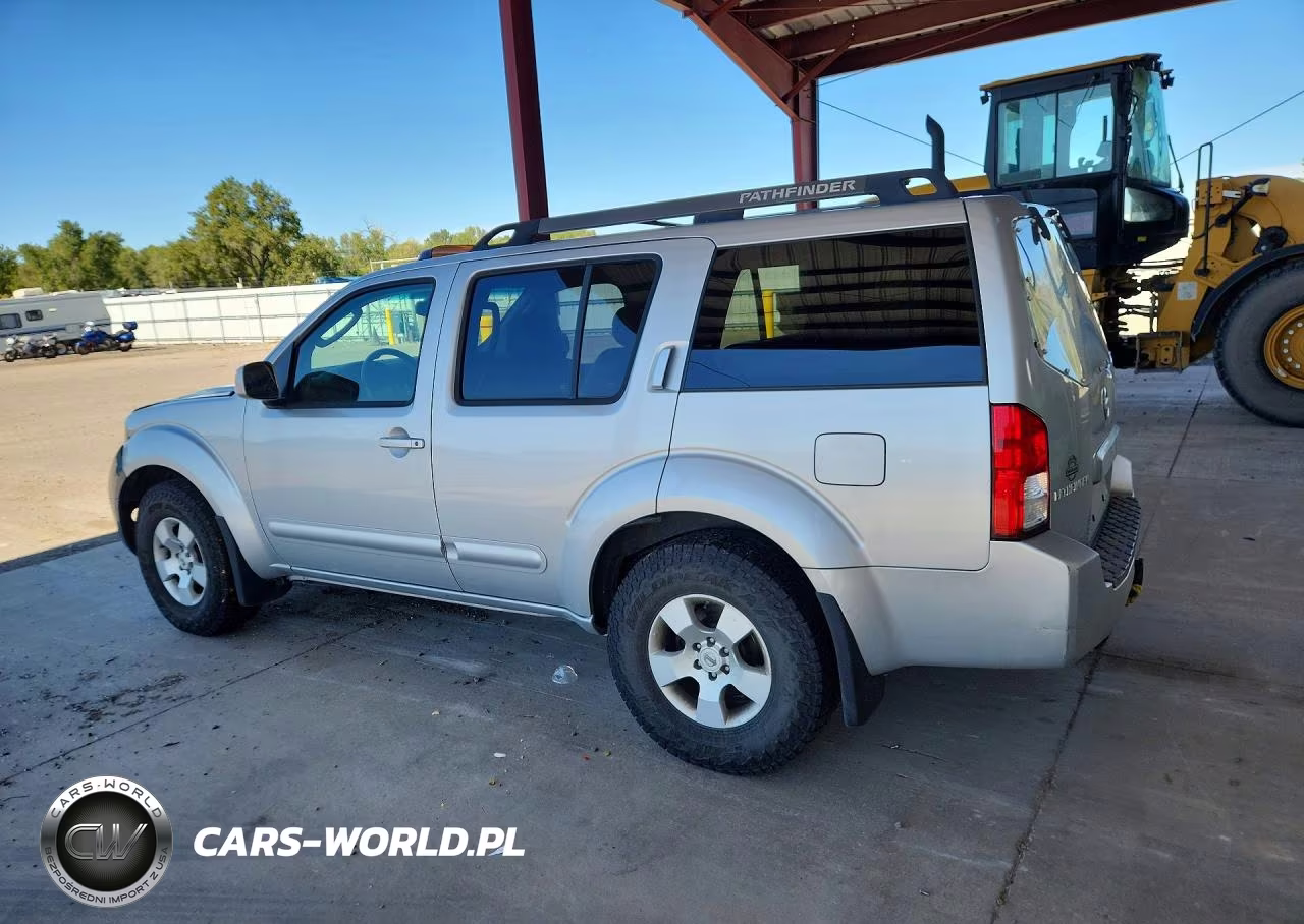2007 Nissan Pathfinder S VIN:5N1AR18WX7C647325 - 2