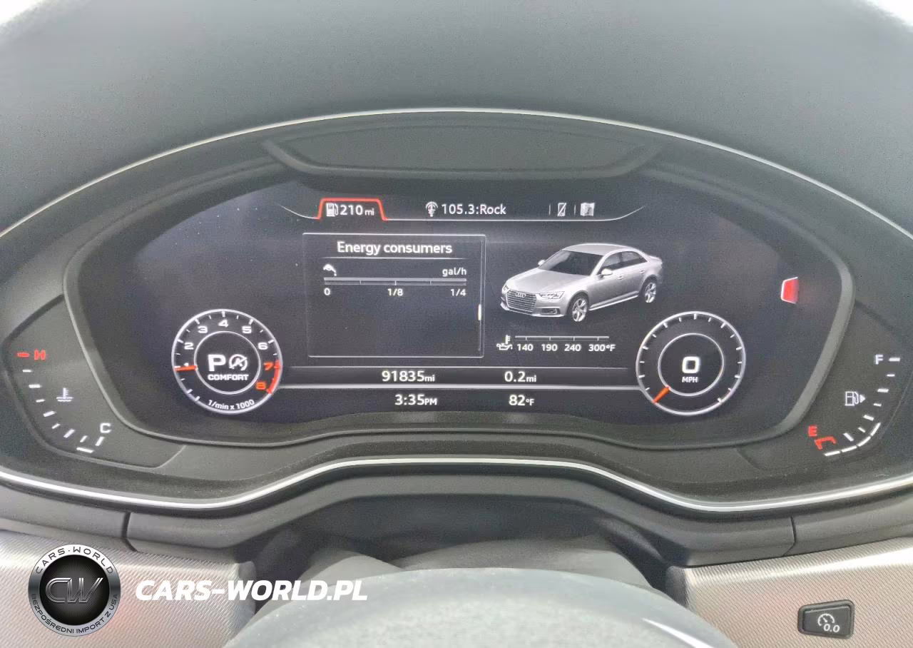 2018 Audi A4 Premium VIN:WAUDNAF47JN018127 - 9