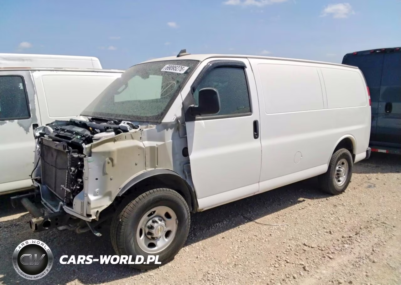 2023 Chevrolet Express 3500 VIN:1GCWGAFP2P1166038 - 1