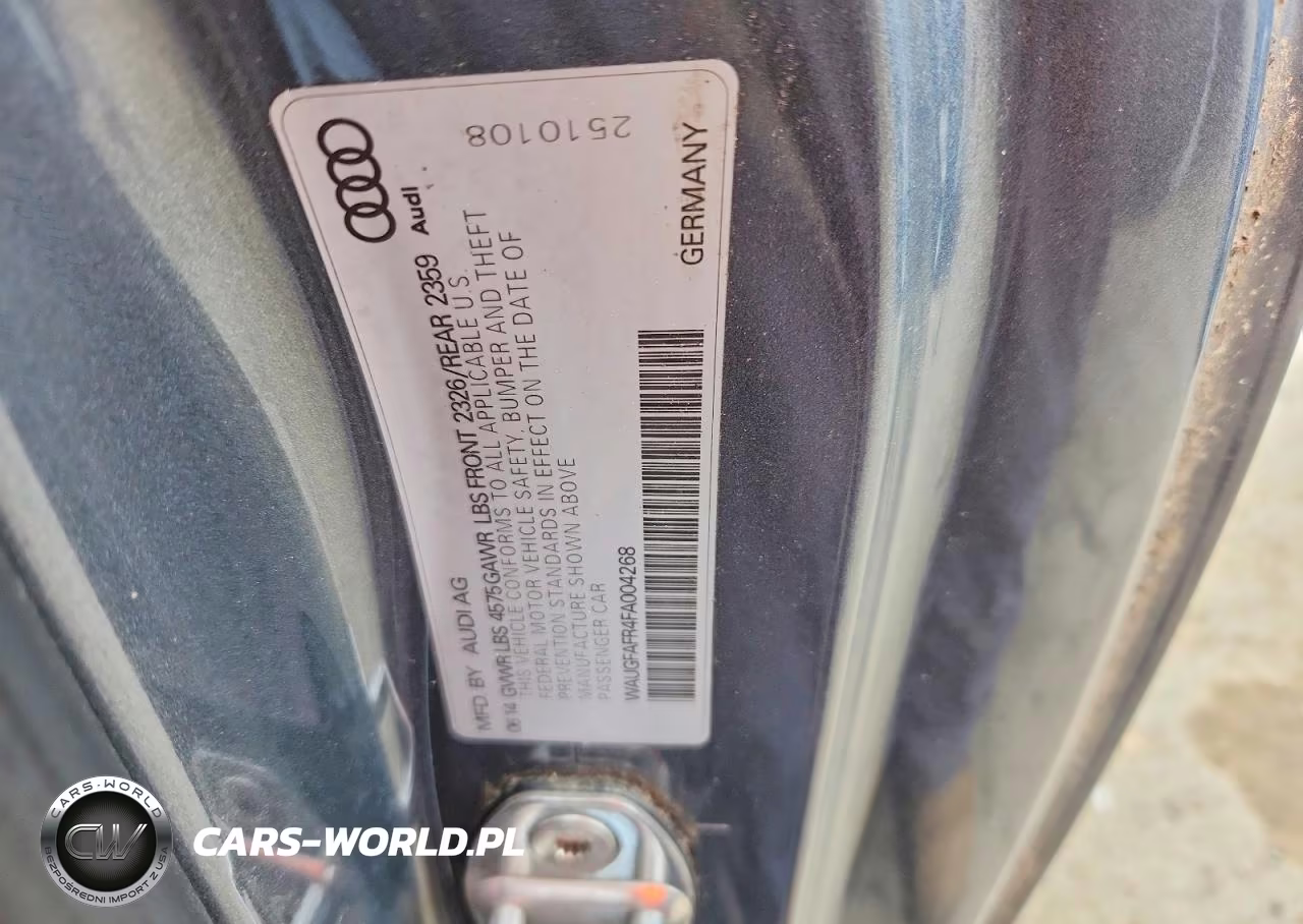 2015 Audi A5 Premium VIN:WAUGFAFR4FA004268 - 12