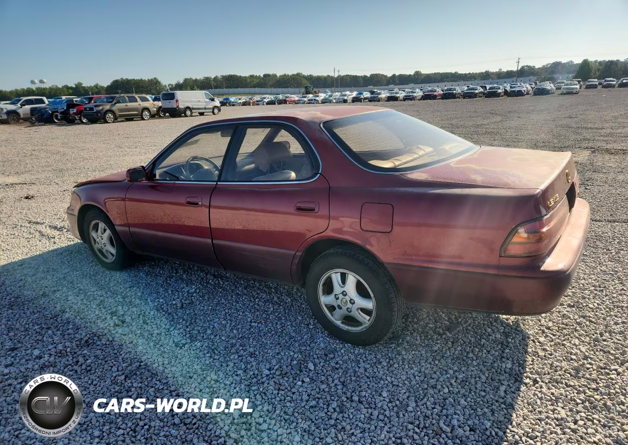 1994 Lexus Es 300 VIN:JT8GK13T8R0072144 - 2