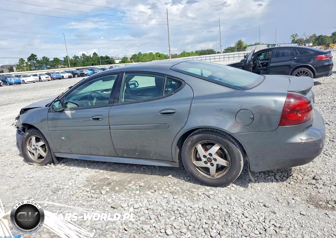 2004 Pontiac Grand Prix Gt VIN:2G2WP522541192287 - 2