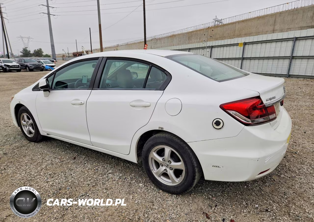 2013 Honda Civic Natural Gas VIN:19XFB5F59DE000211 - 2