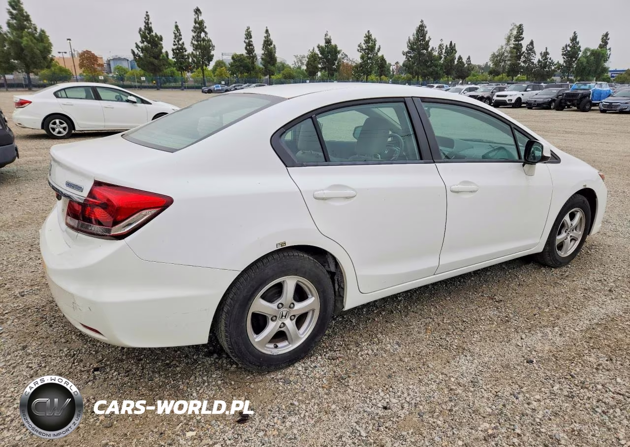 2013 Honda Civic Natural Gas VIN:19XFB5F59DE000211 - 3