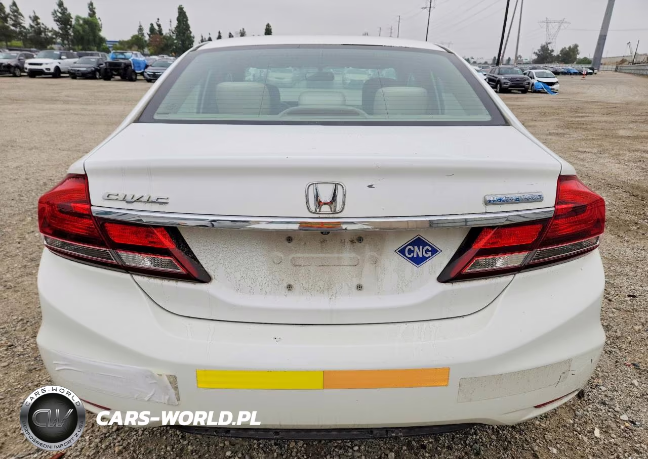 2013 Honda Civic Natural Gas VIN:19XFB5F59DE000211 - 6