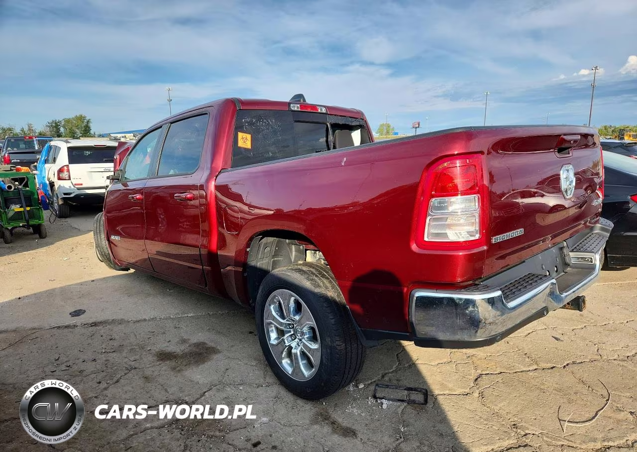 2022 Ram 1500 Big Horn-Lone Star VIN:1C6RRFFG3NN258759 - 2