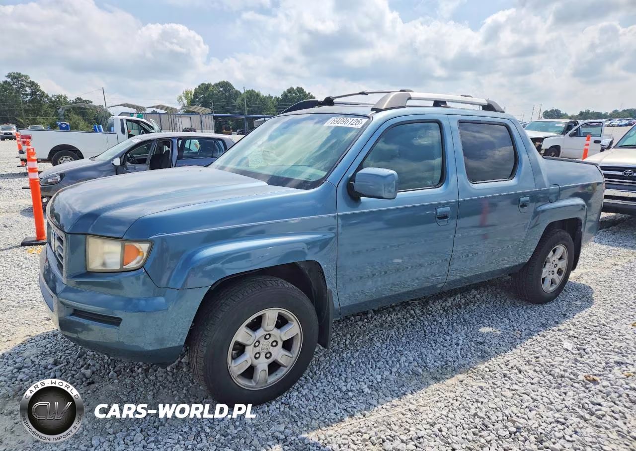 2006 Honda Ridgeline Rtl VIN:2HJYK16586H505600 - 1