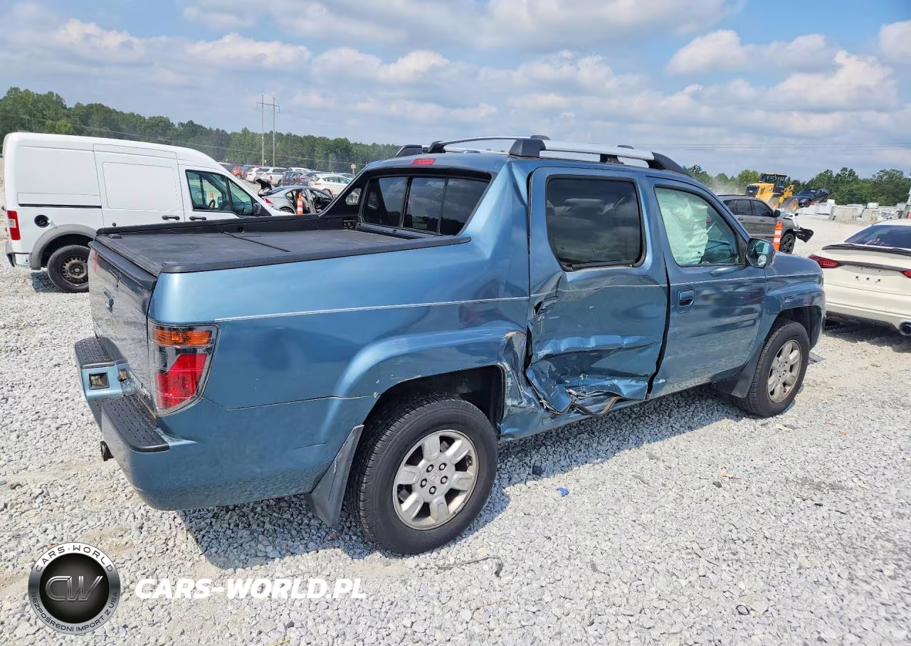 2006 Honda Ridgeline Rtl VIN:2HJYK16586H505600 - 3