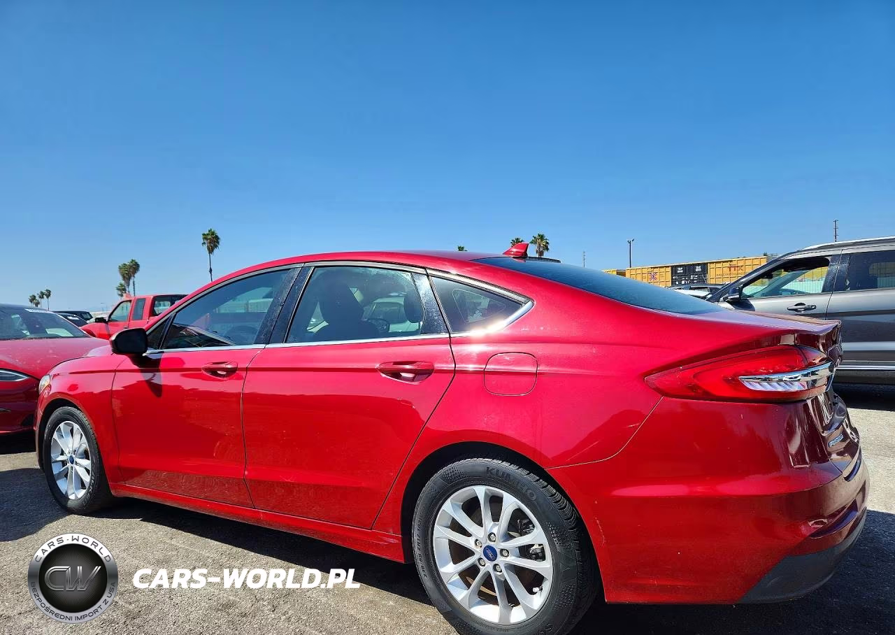 2020 Ford Fusion Se VIN:3FA6P0HD4LR102845 - 2