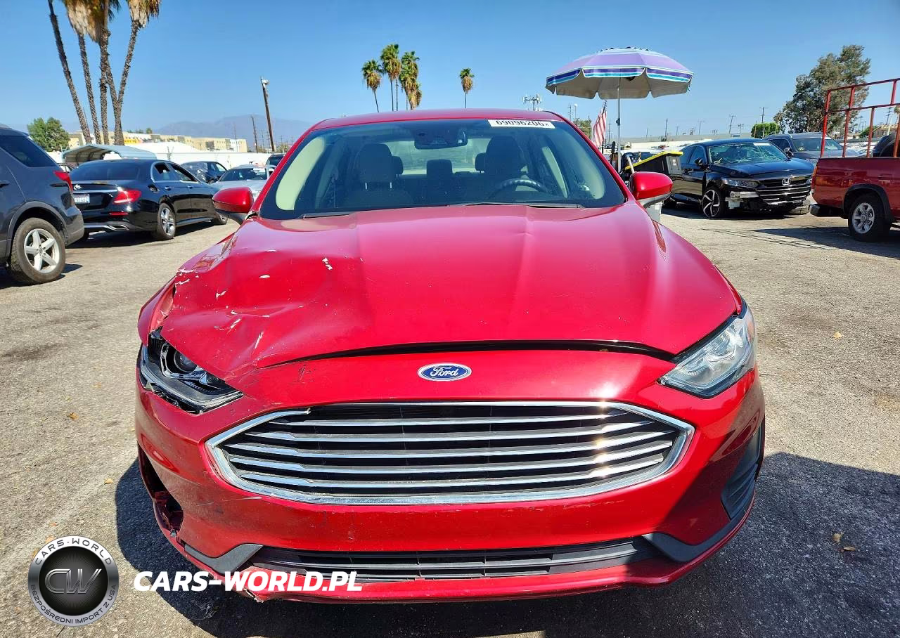 2020 Ford Fusion Se VIN:3FA6P0HD4LR102845 - 5