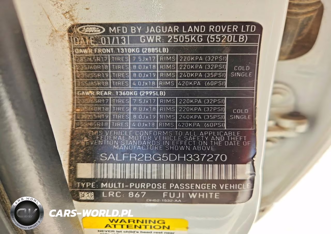 2013 Land Rover Lr2 Hse VIN:SALFR2BG5DH337270 - 13