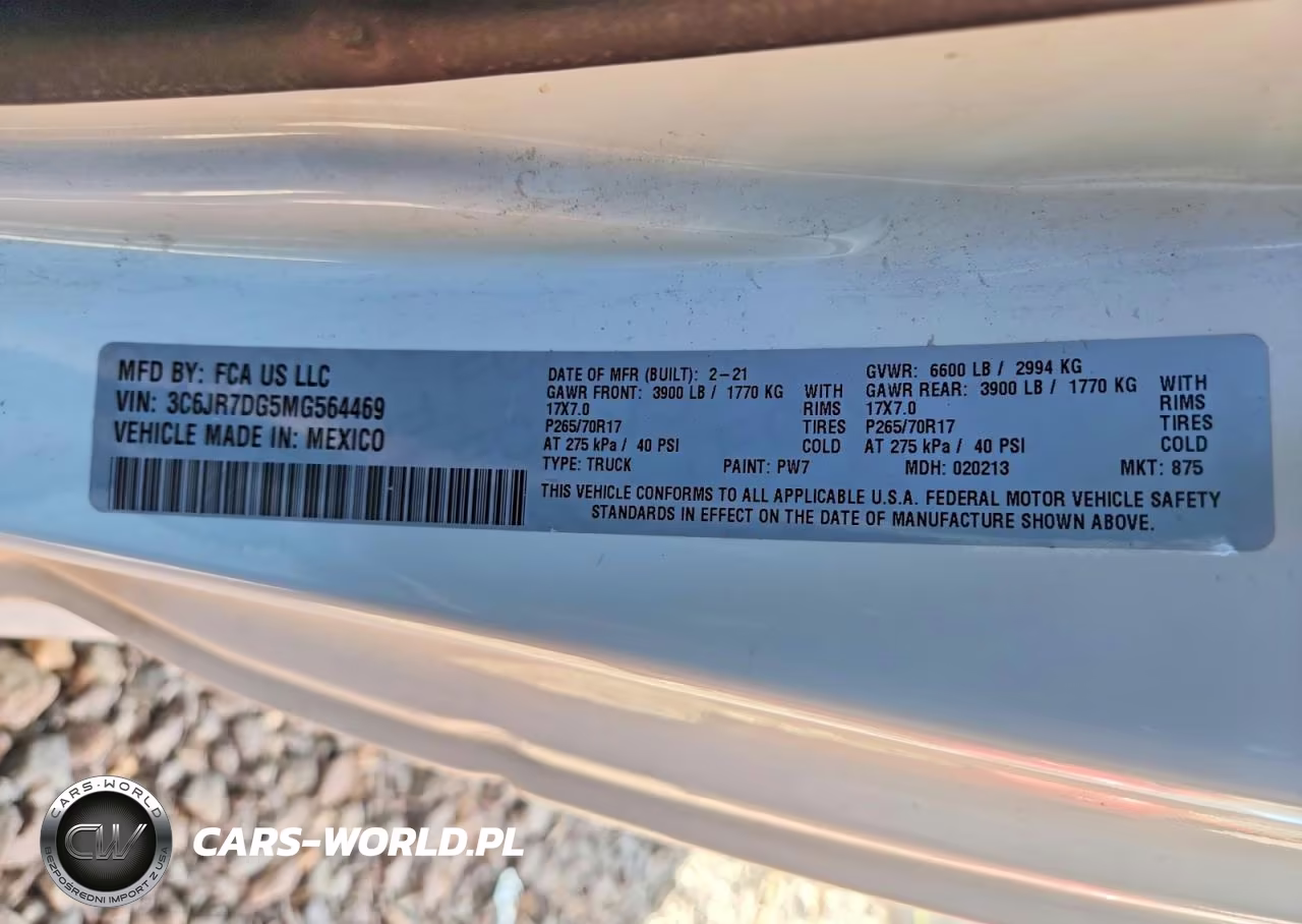 2021 Ram 1500 Classic Tradesman VIN:3C6JR7DG5MG564469 - 12