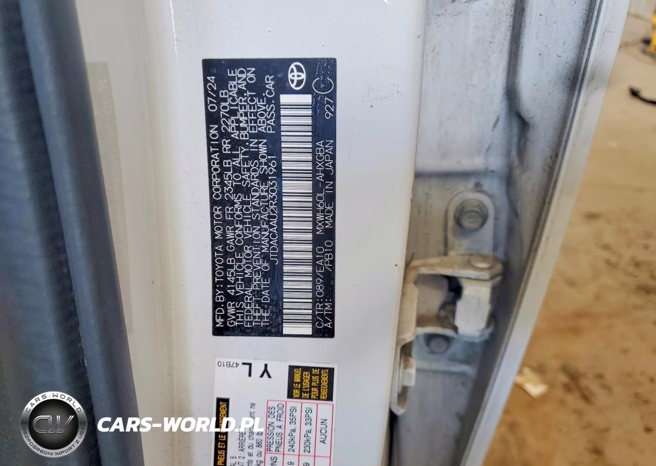 2024 Toyota Prius Xle VIN:JTDACAAU2R3031961 - 12