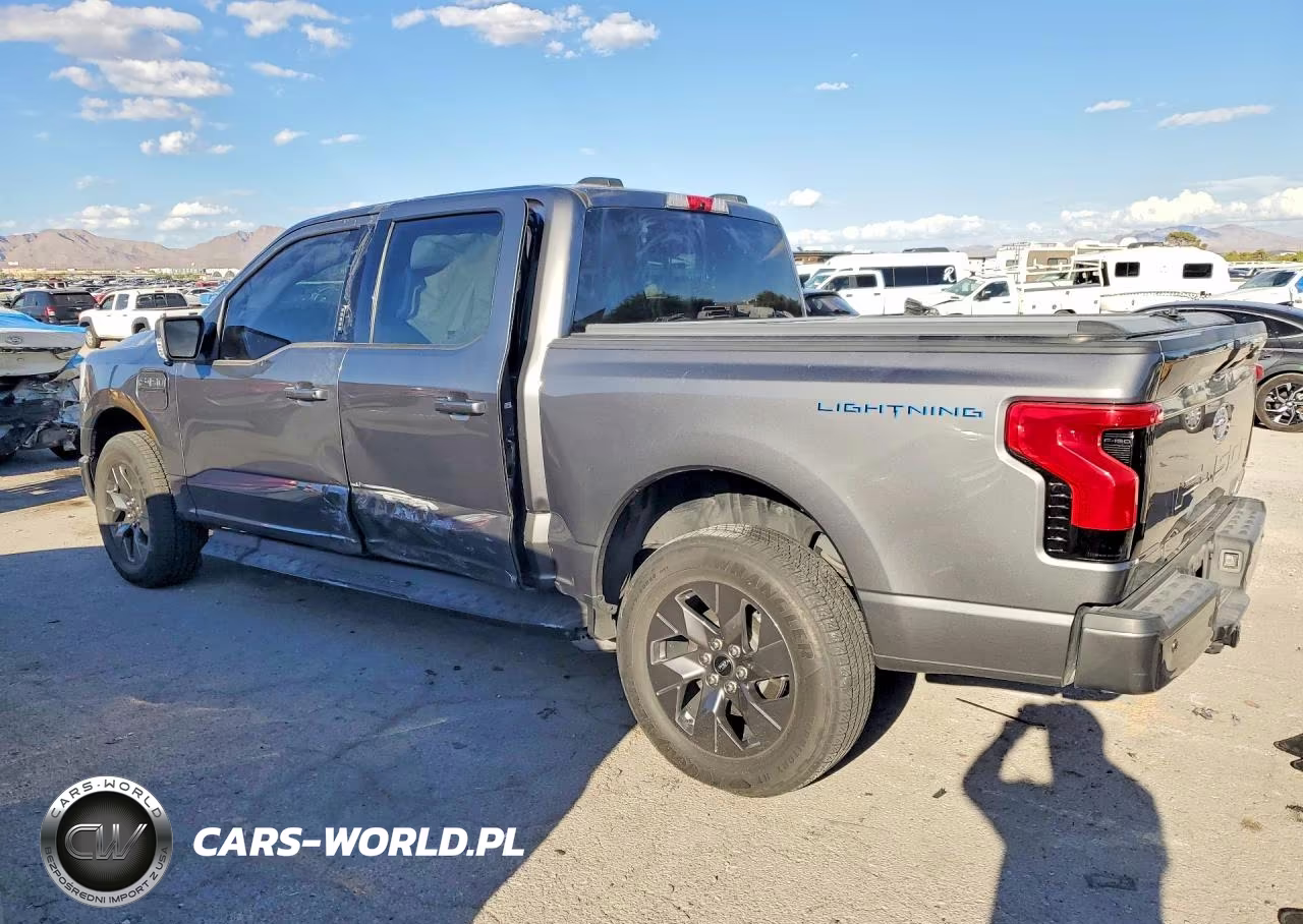 2023 Ford F150 Lightning Pro VIN:1FT6W1EV9PWG42484 - 2