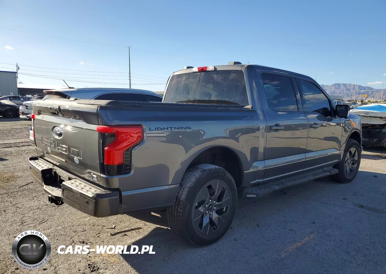 2023 Ford F150 Lightning Pro VIN:1FT6W1EV9PWG42484 - 3