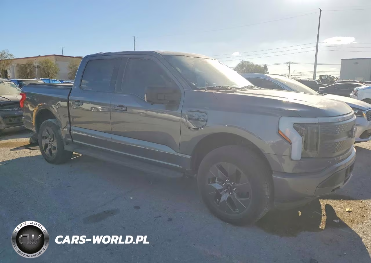 2023 Ford F150 Lightning Pro VIN:1FT6W1EV9PWG42484 - 4
